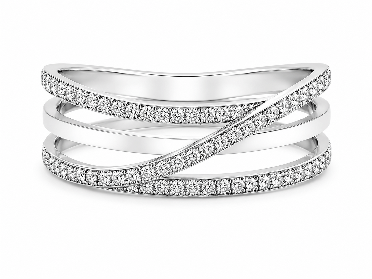 Aurelia Crossover Ring
