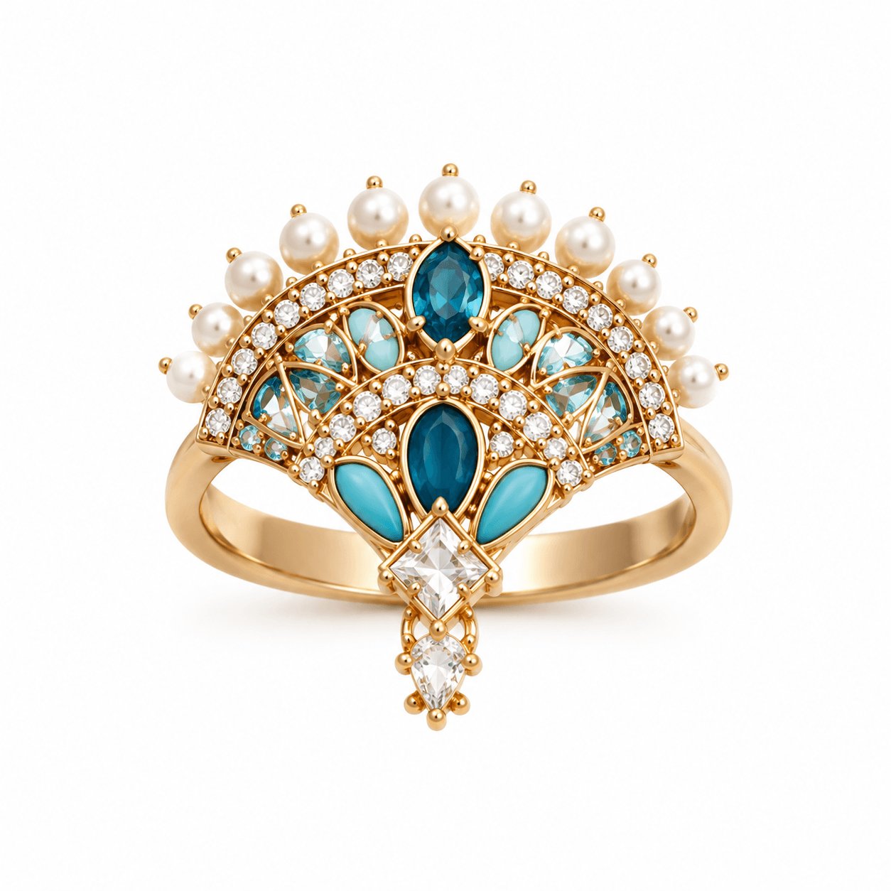 Azure Empress Ring